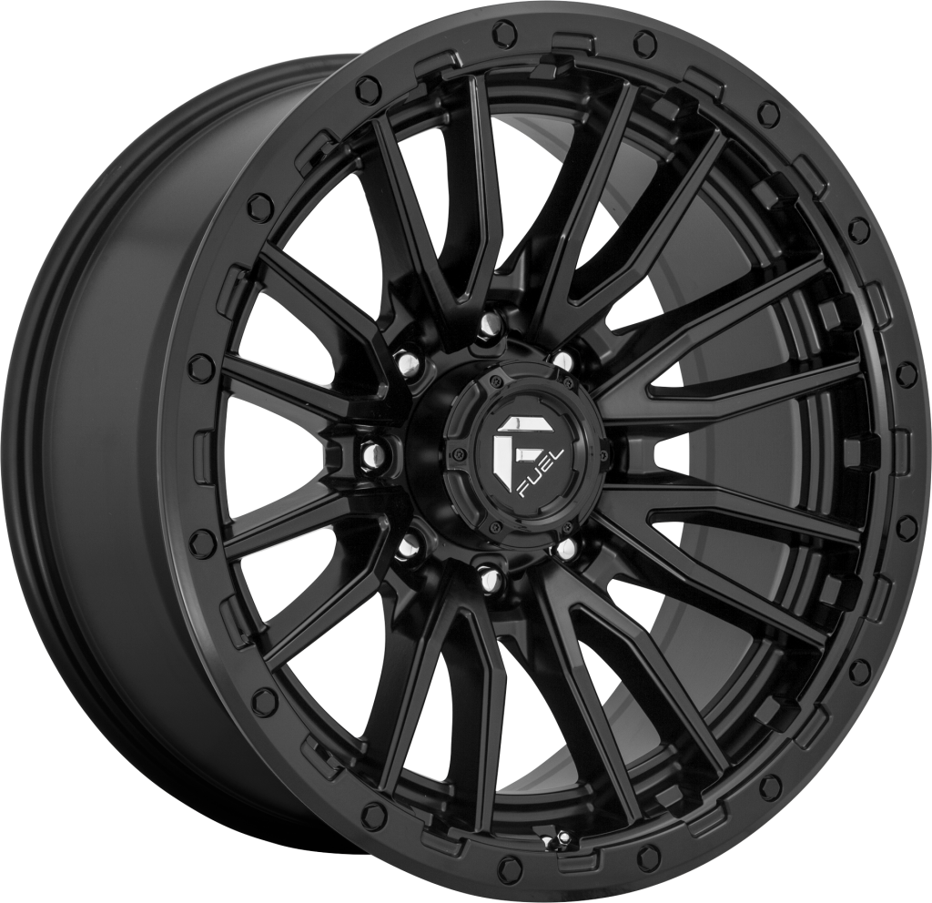 D679 REBEL WHEELS IN MATTE BLACK